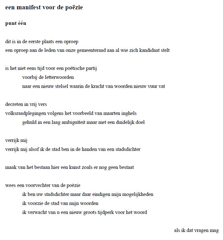 Spiksplinternieuw Nieuw gedicht stadsdichter Daan Janssens | Stad Hoogstraten RQ-99