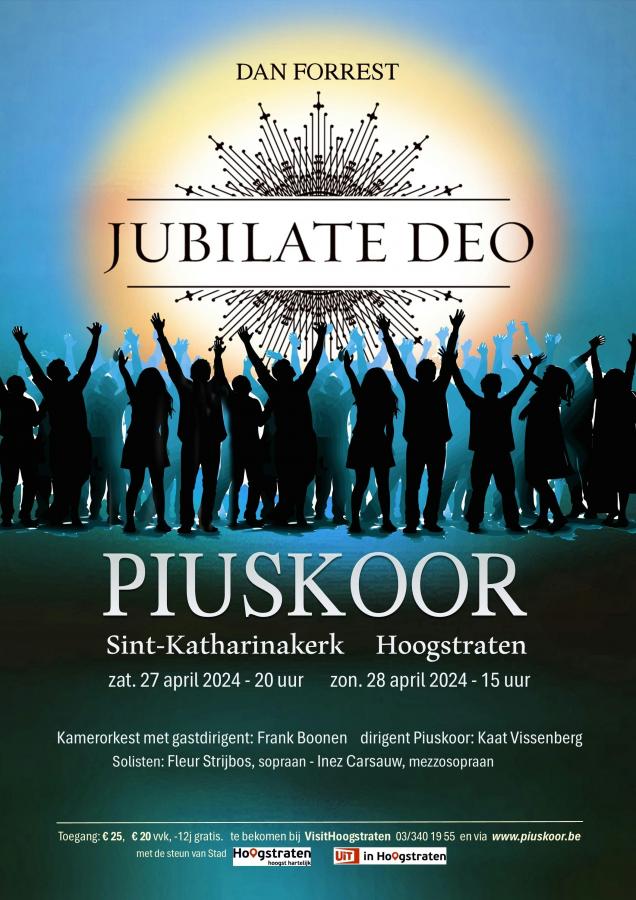Jubilate Deo - een concert vol positieve energie © Piuskoor Hoogstraten
